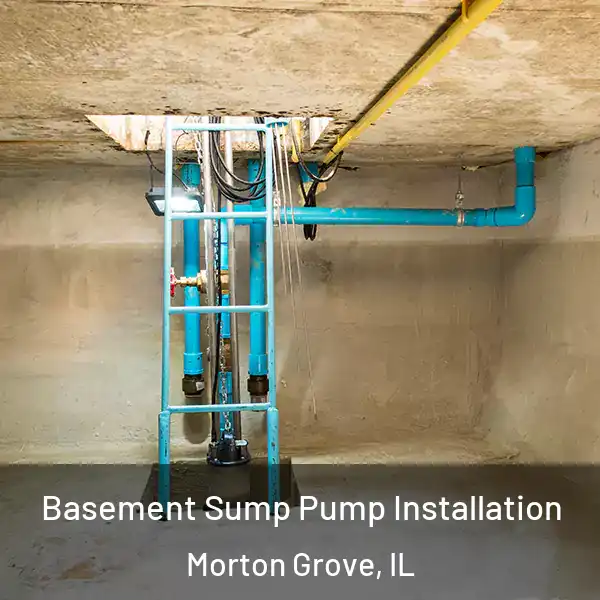  Basement Sump Pump Installation Morton Grove, IL
