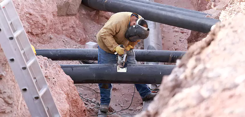 Water Line Replacement in Morton Grove